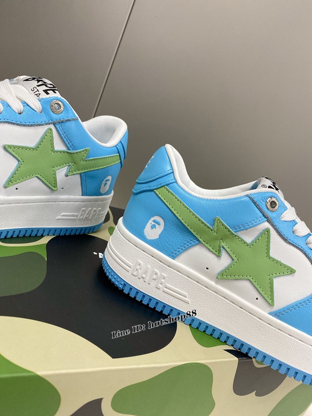 BAPE STA專櫃2022春夏全新明星同款滑板鞋情侶款運動板鞋 dx1786